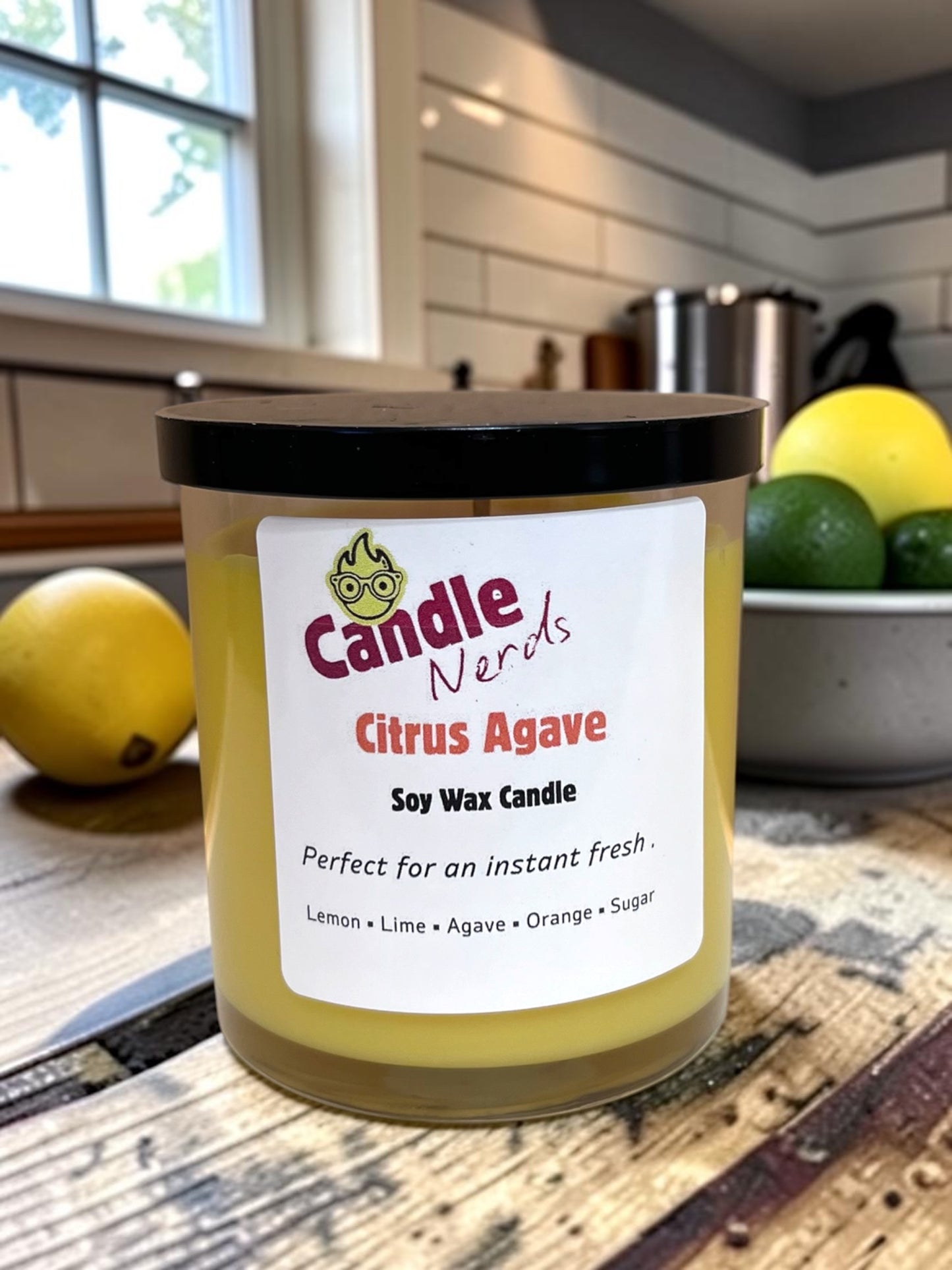 Citrus Agave Soy-Blend Candle