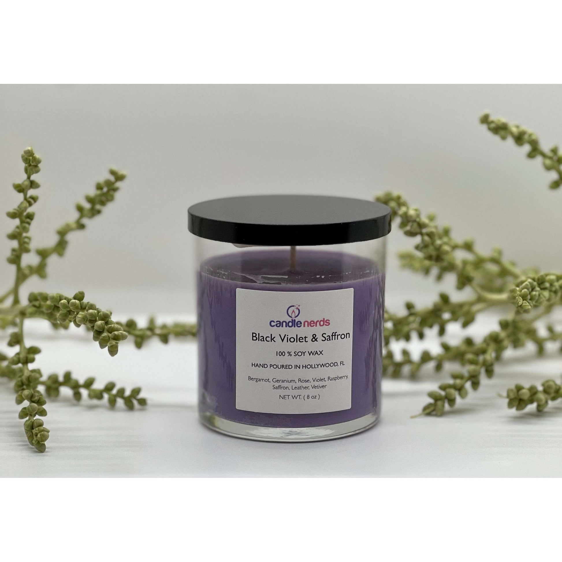 Black Violet & Saffron - Candle Nerds