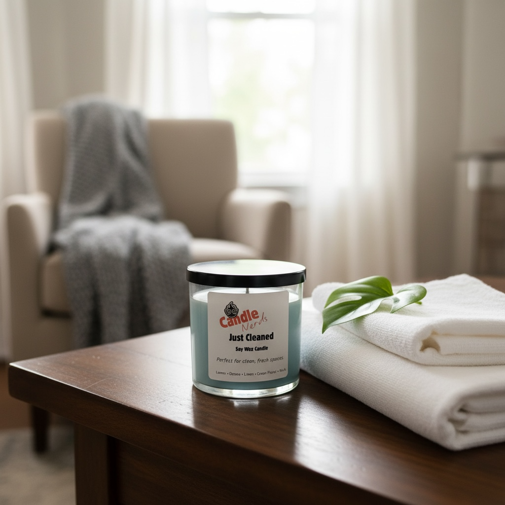 Just Cleaned Soy-Blend Candle