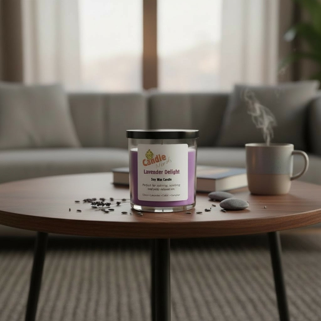 Lavender Delight Soy-Blend Candle